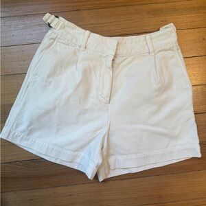 Nili Lotan Cream Women's Bermudas